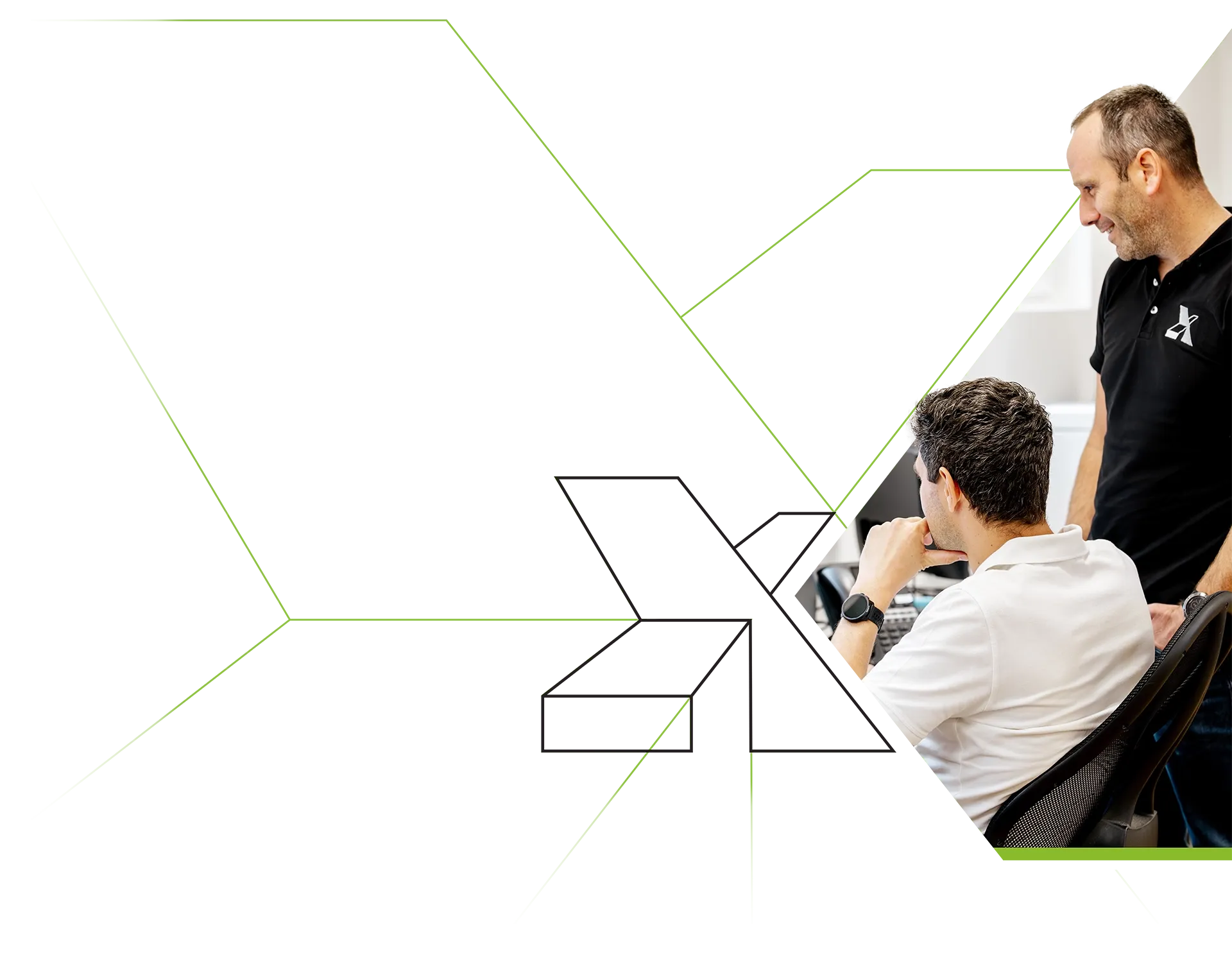 Das X-Wood®-Team bei der technischen Abstimmung