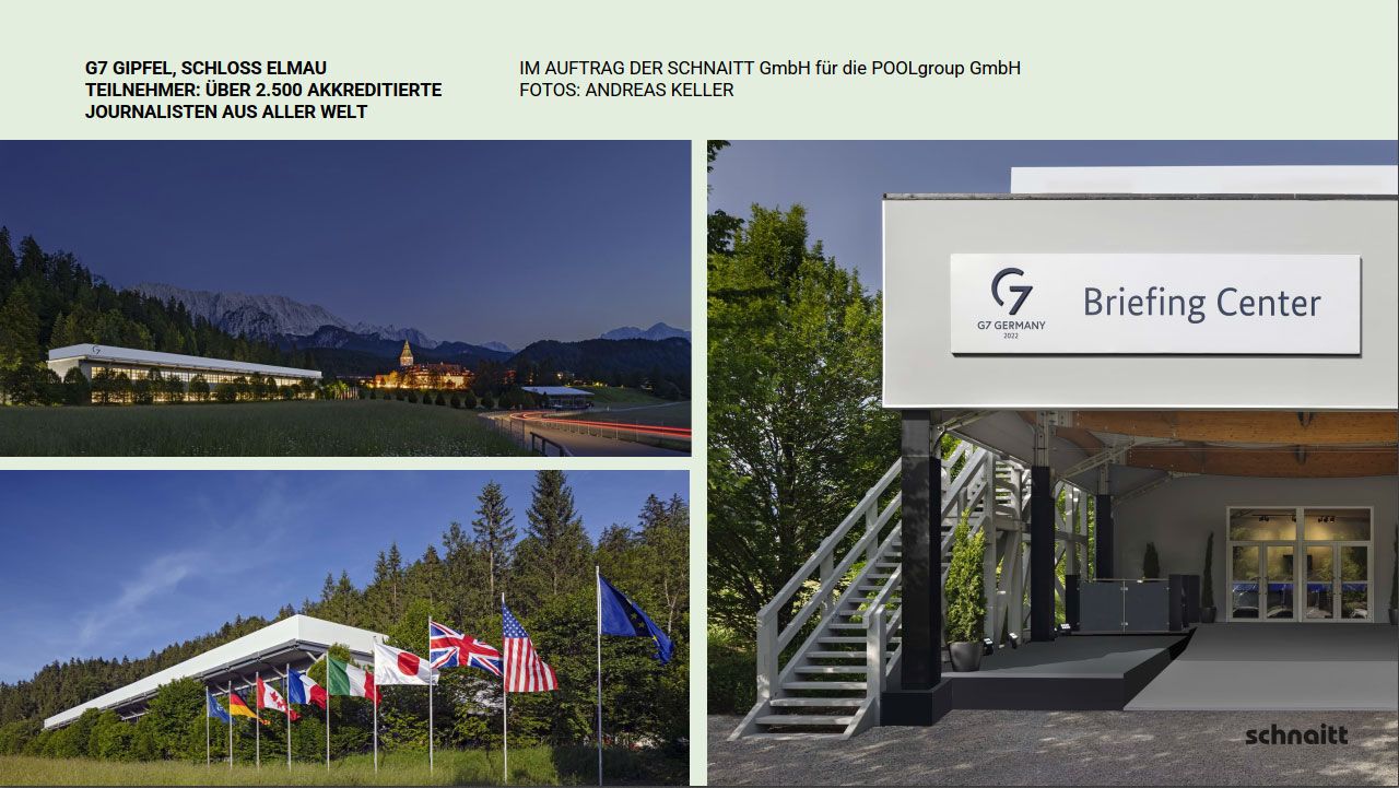 X-Wood® - G7 Gipfel - Briefing Center